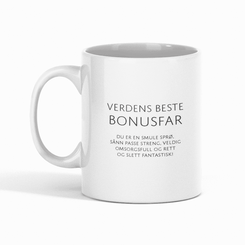 Kopp Verdens beste bonusfar