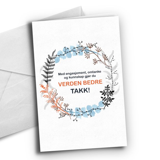 Hovedbilde Du gjør verden bedre - Vinterblomster