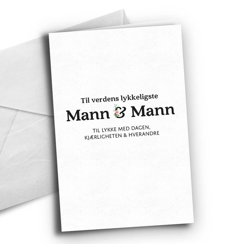 Verdens lykkeligste mann og mann