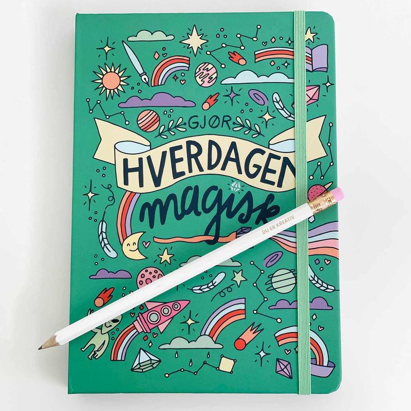 Gjør hverdagen magisk notatbok