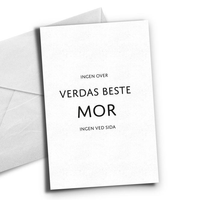 Hovedbilde Nynorsk Verdas beste mor