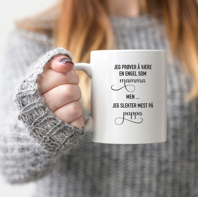 Hovedbilde Kopp Engel som mamma 