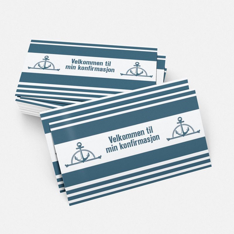 Kinder omslag: Konfirmasjon Marine