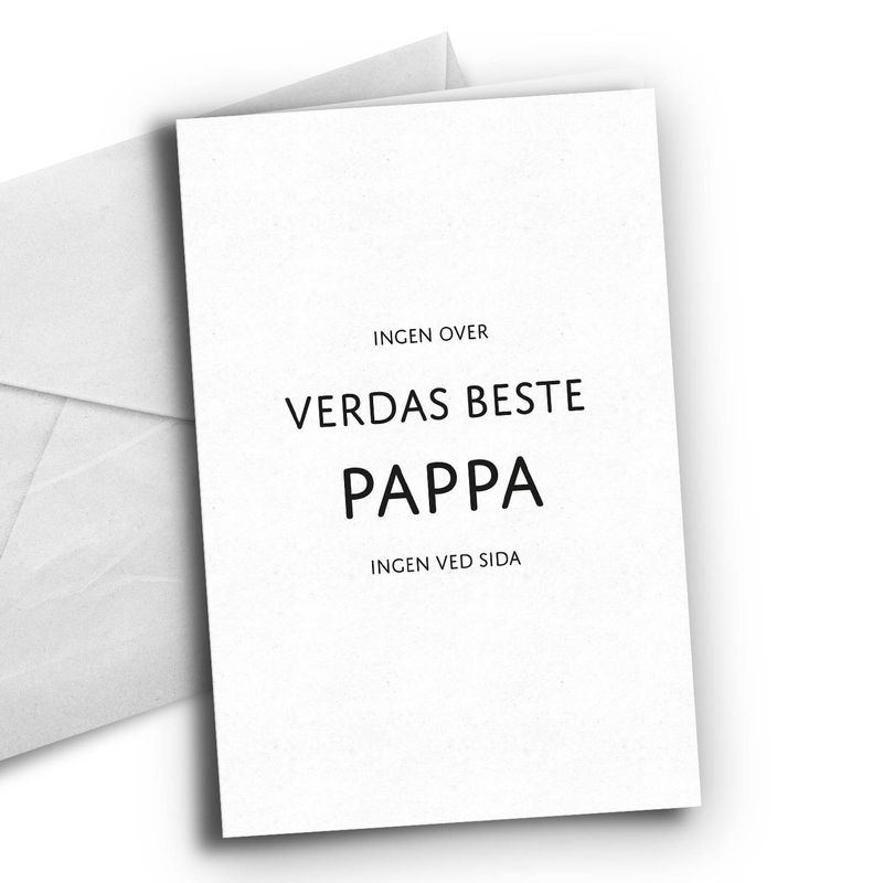 Nynorsk: Verdas beste pappa