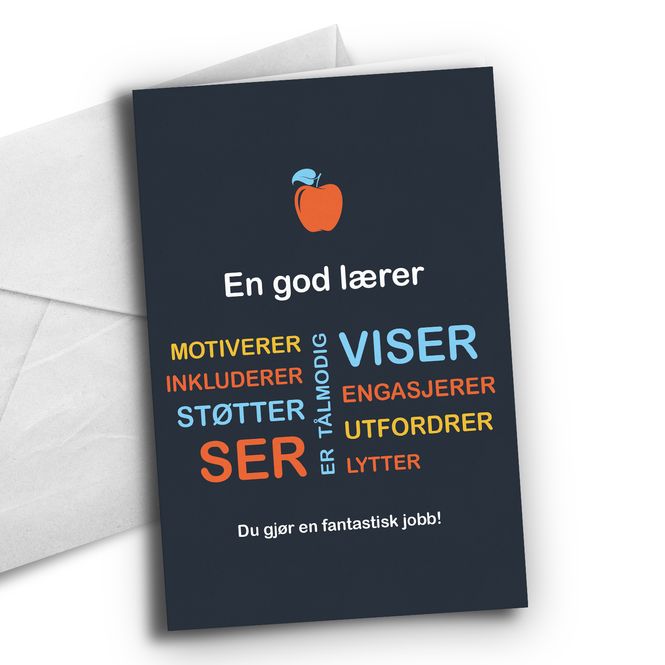 Hovedbilde En god lærer