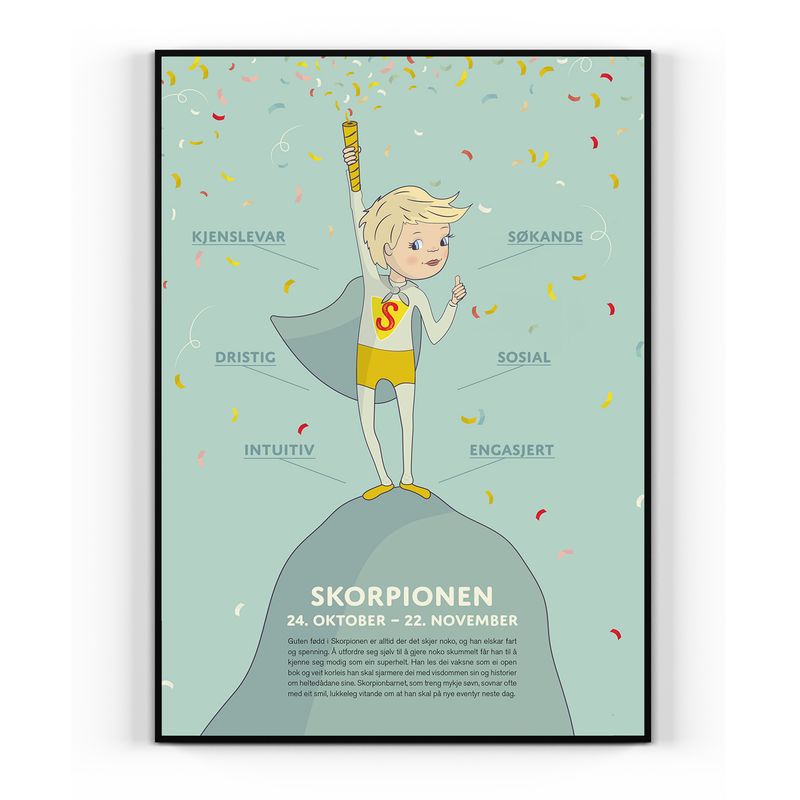 Nynorsk Skorpionen gut