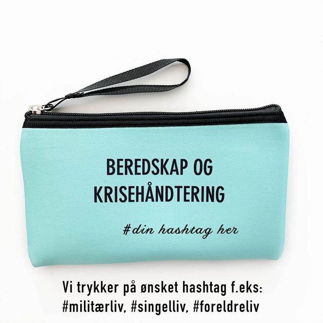 Hovedbilde Krisehåndtering veske - valgfri hashtag