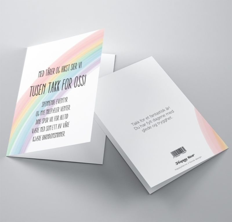 Tusen takk for oss