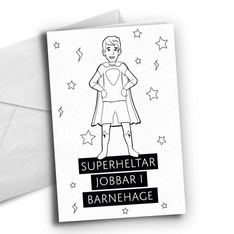 Nynorsk: Superheltar BHG mann