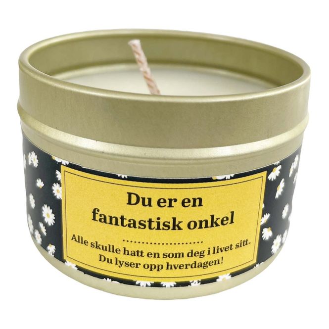 Hovedbilde Duftlys - Du er en fantastisk onkel