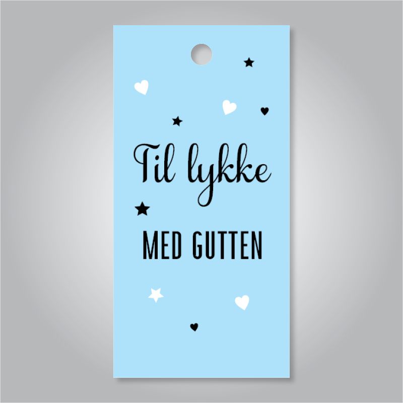 Til lykke med gutten