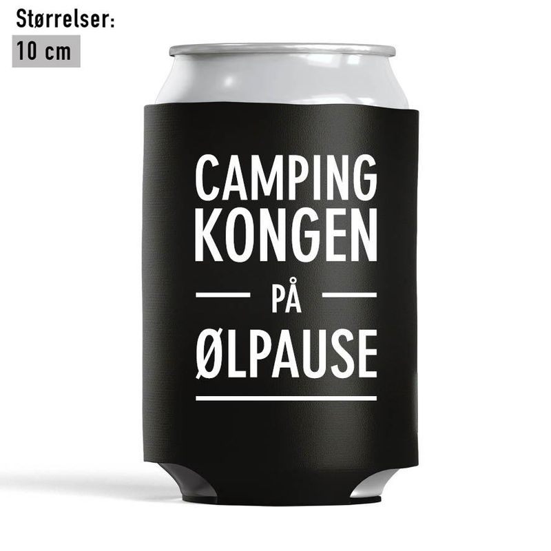 Camping kongen på ølpause