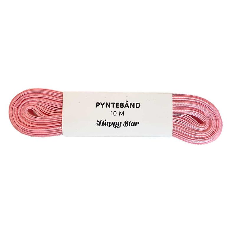 Pyntebånd: Babyrosa 10m