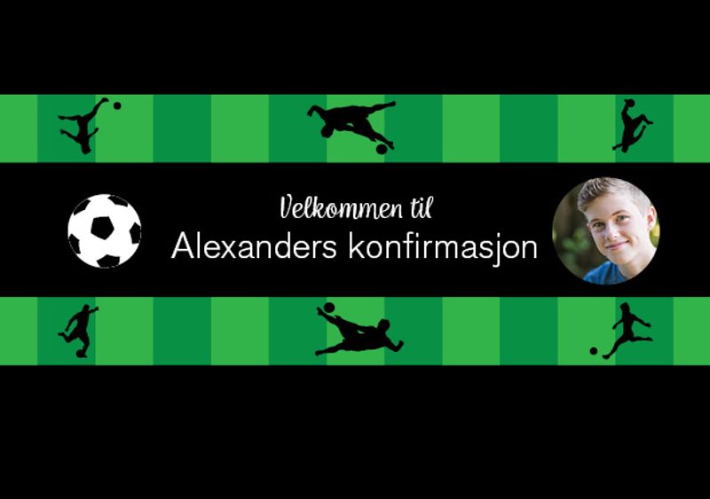 Kinder omslag konfirmasjon med personlig bilde/tekst 