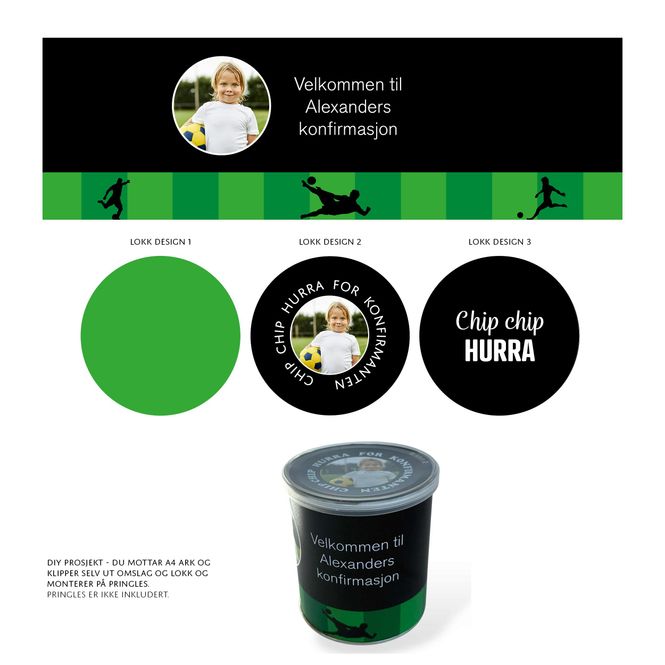 Hovedbilde Pringles omslag fotball