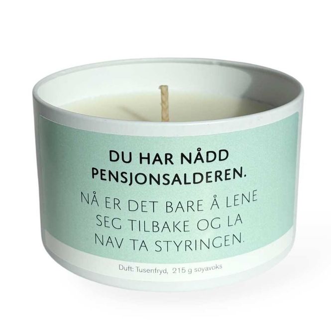 Hovedbilde Duftlys - Pensjonsalderen