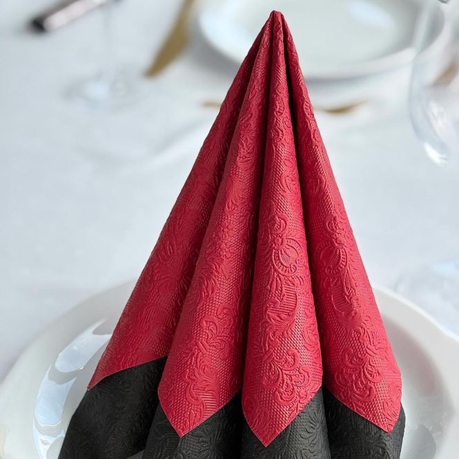 Hovedbilde Lunsjserviett: Rød