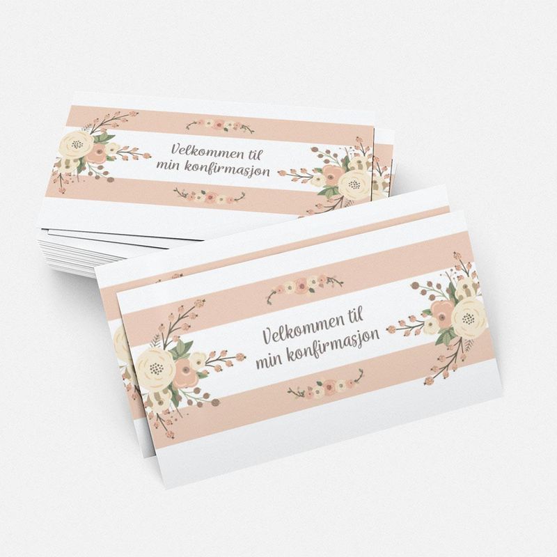 Kinder omslag: Konfirmasjon Fersken