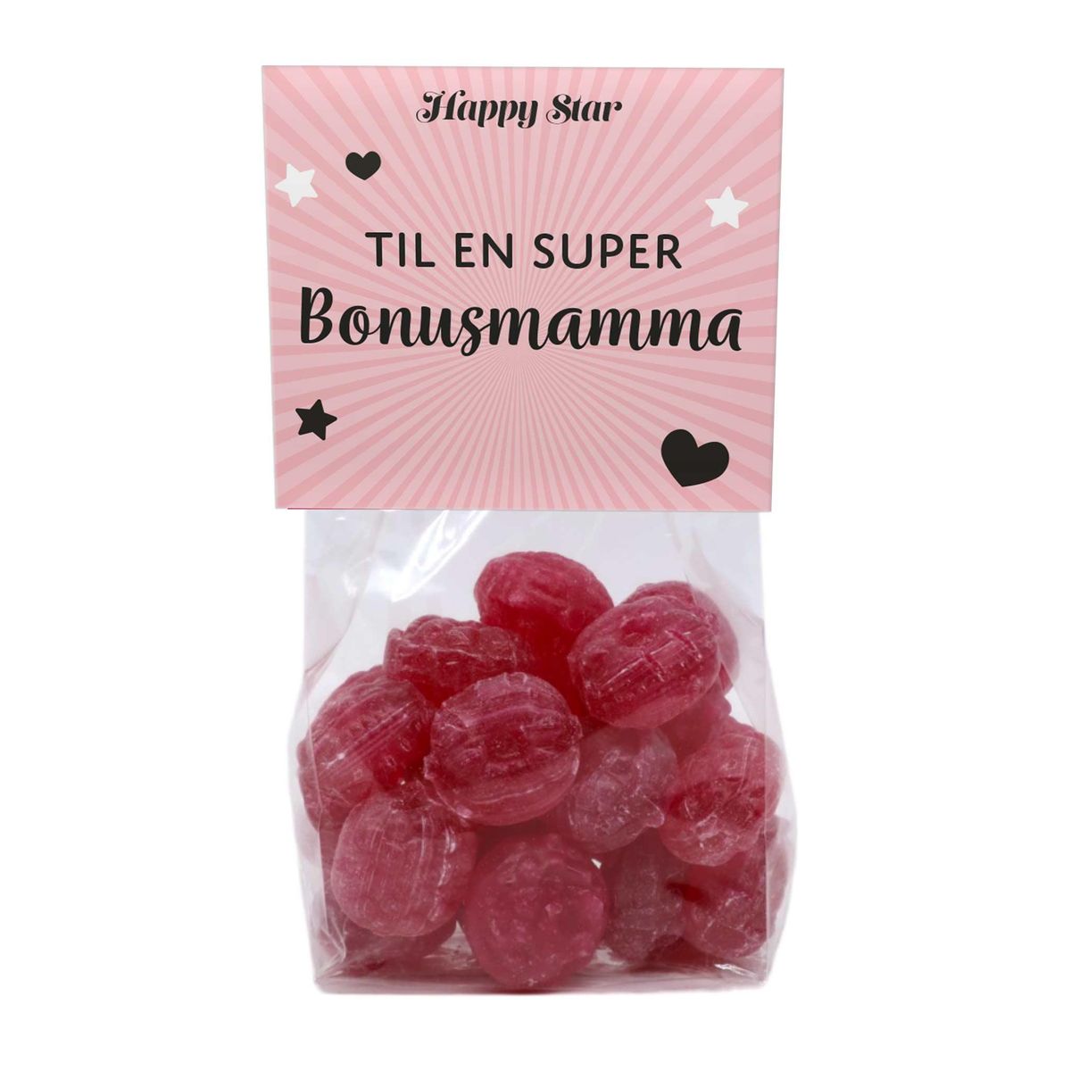 Bringebærdrops - Bonusmamma