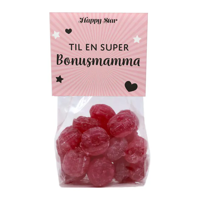 Hovedbilde Bringebærdrops - Bonusmamma