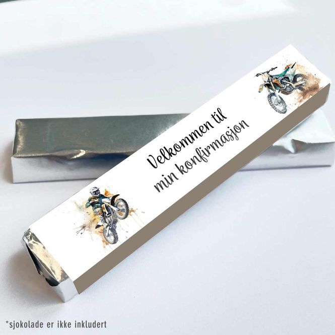 Hovedbilde Kinder omslag: Konfirmasjon Motorcross