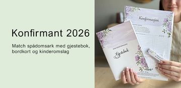 se våre konfirmasjonsprodukter