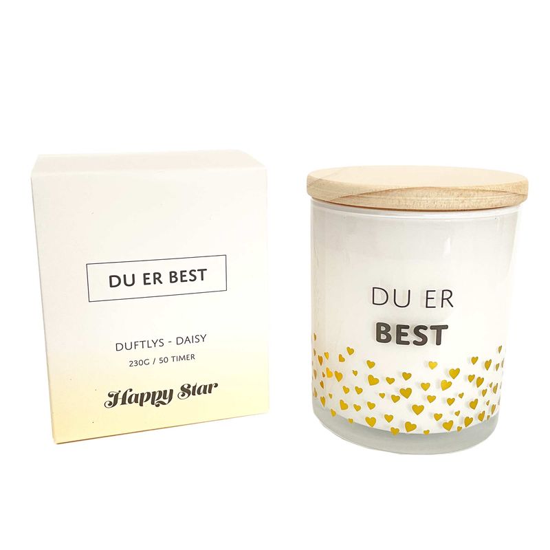 Duftlys - Du er best