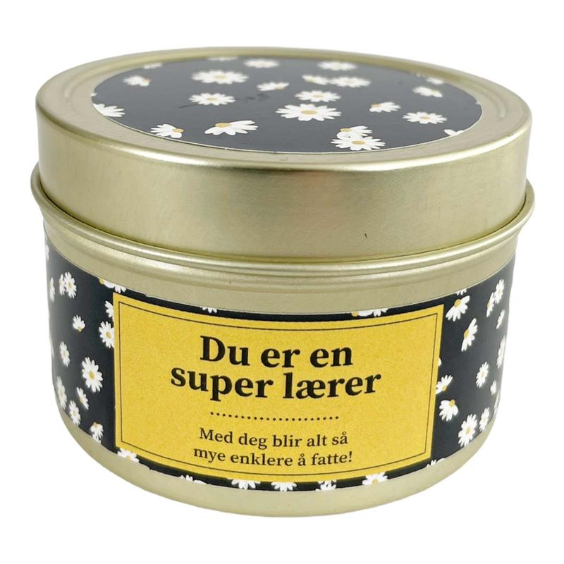 Duftlys - Du er en super lærer