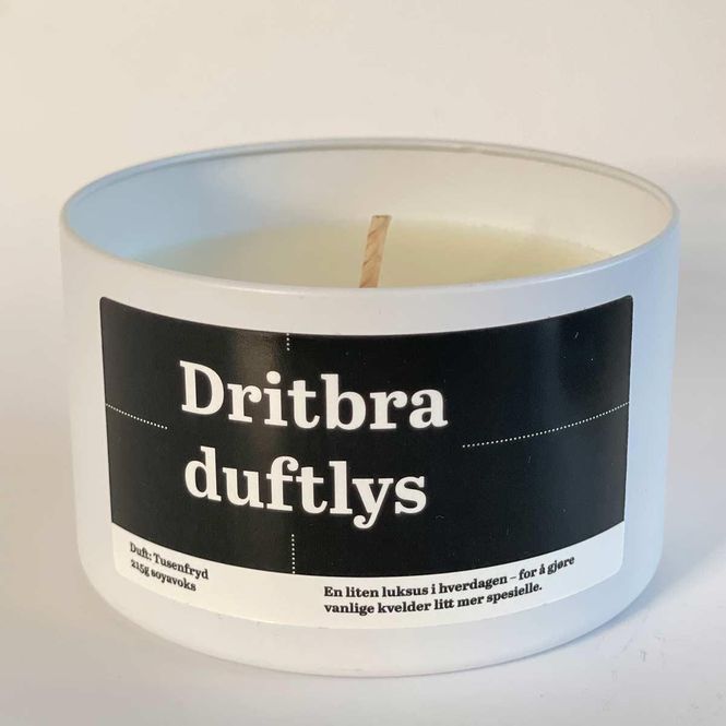 Hovedbilde Duftlys - Dritbra duftlys