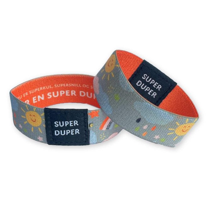 Hovedbilde Super duper venn - elastisk armbånd