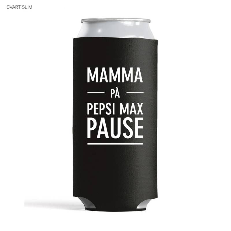 Mamma på pepsi max pause - svart