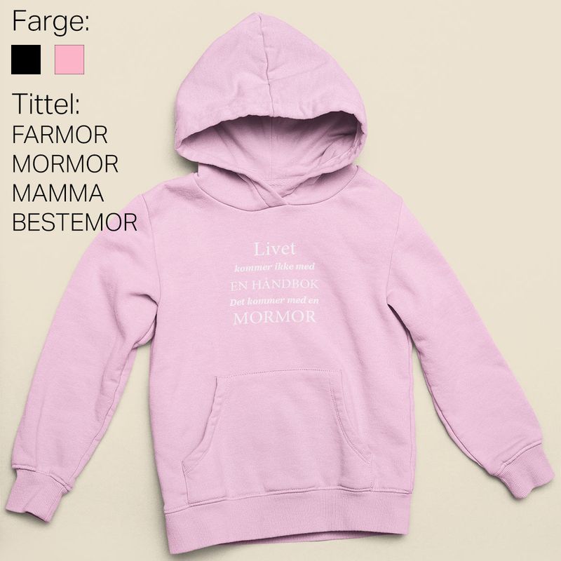 Livets håndbok - Hettegenser